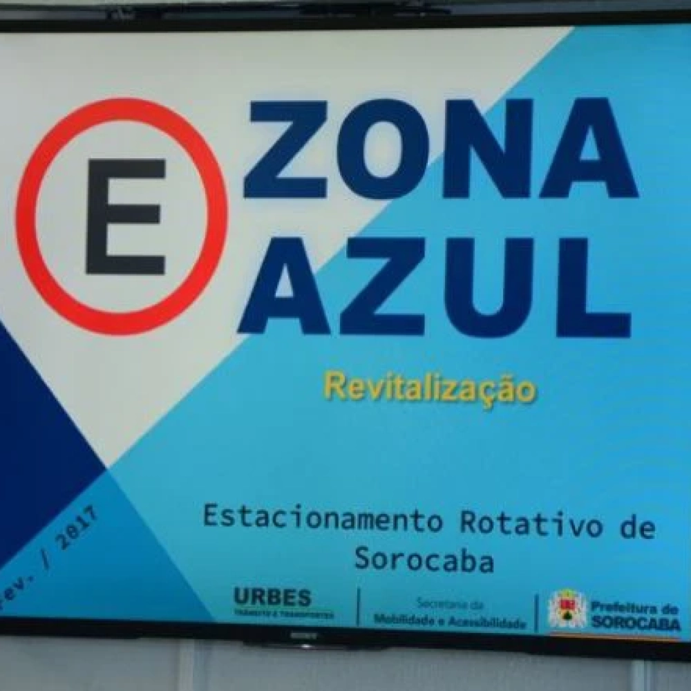 Revitalização da Zona Azul em Sorocaba tem início em 20 de março