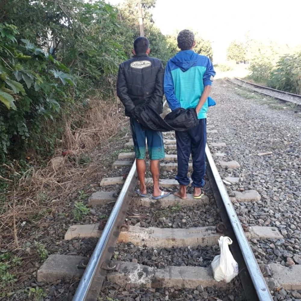 ROMU detém traficantes na linha férrea no Nova Esperança
