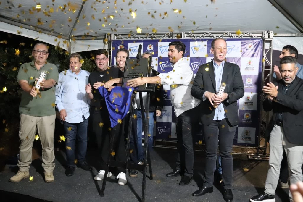 Prefeitura de Sorocaba entrega pavimentação total da Rua Augusto Lippel