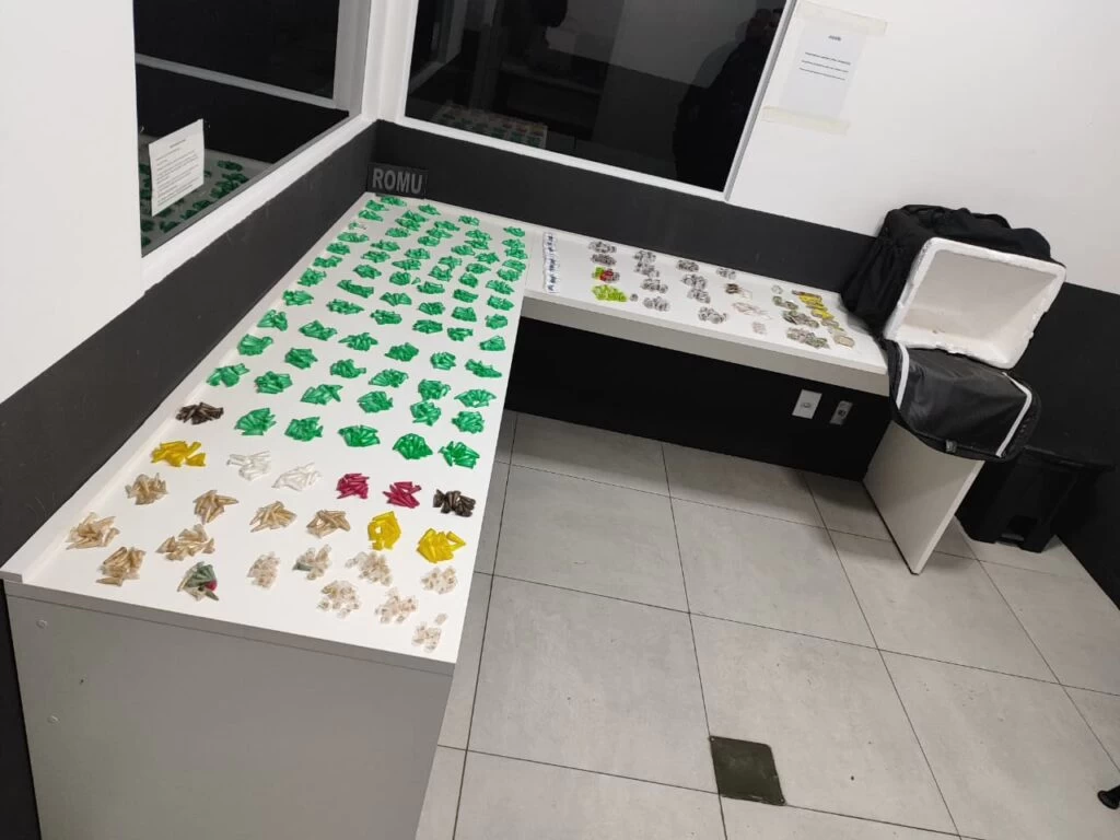 GCM apreende 1.183 porções de drogas no Parque São Bento