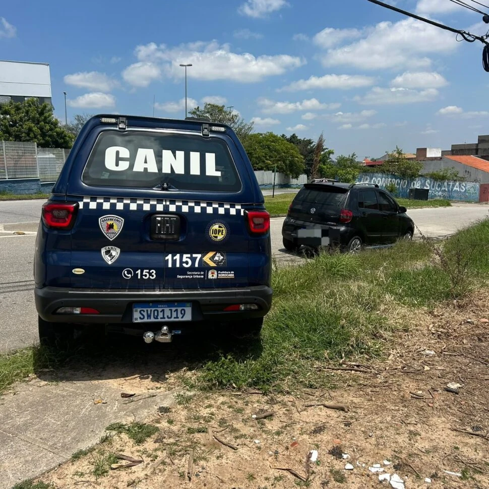 GCM localiza veículo com queixa de furto durante patrulhamento na Vila Barão