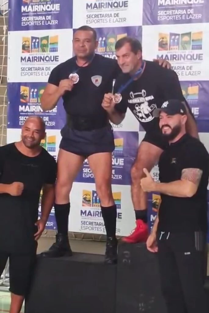 GCM conquista pódio em Copa de Supino e Levantamento Terra em Mairinque
