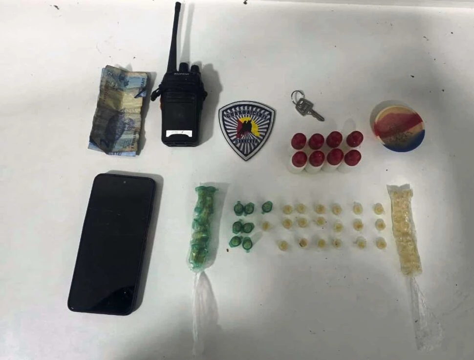 GCM prende homem por tráfico de drogas na região do São Bento