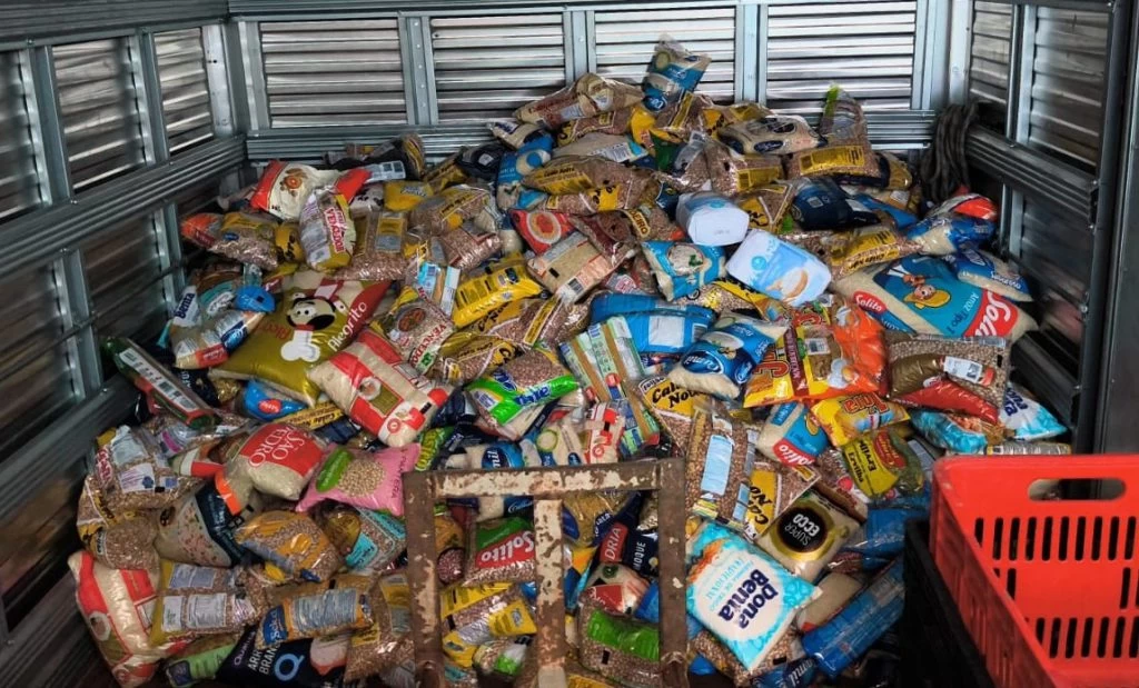 Eventos solidários em parceria com o Fundo Social arrecadam 10 toneladas de alimentos para a campanha “A Fome não é Fake!”
