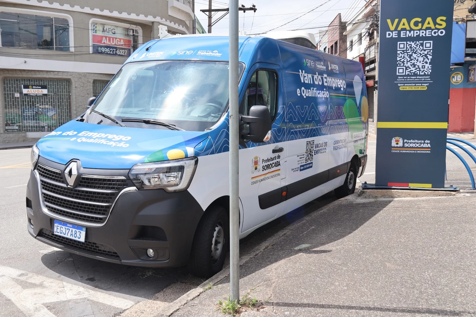 Van do Emprego e Qualificação atenderá em sete endereços entre os dias 6 e 10 de abril