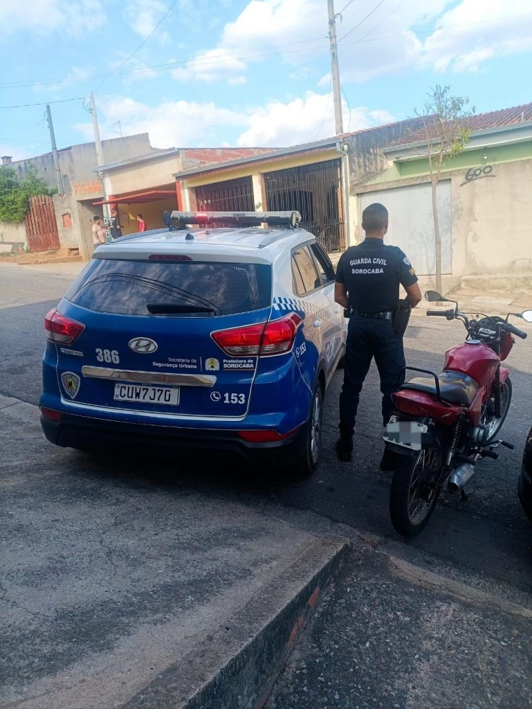 Motocicleta furtada é localizada pela GCM no Jardim Botucatu