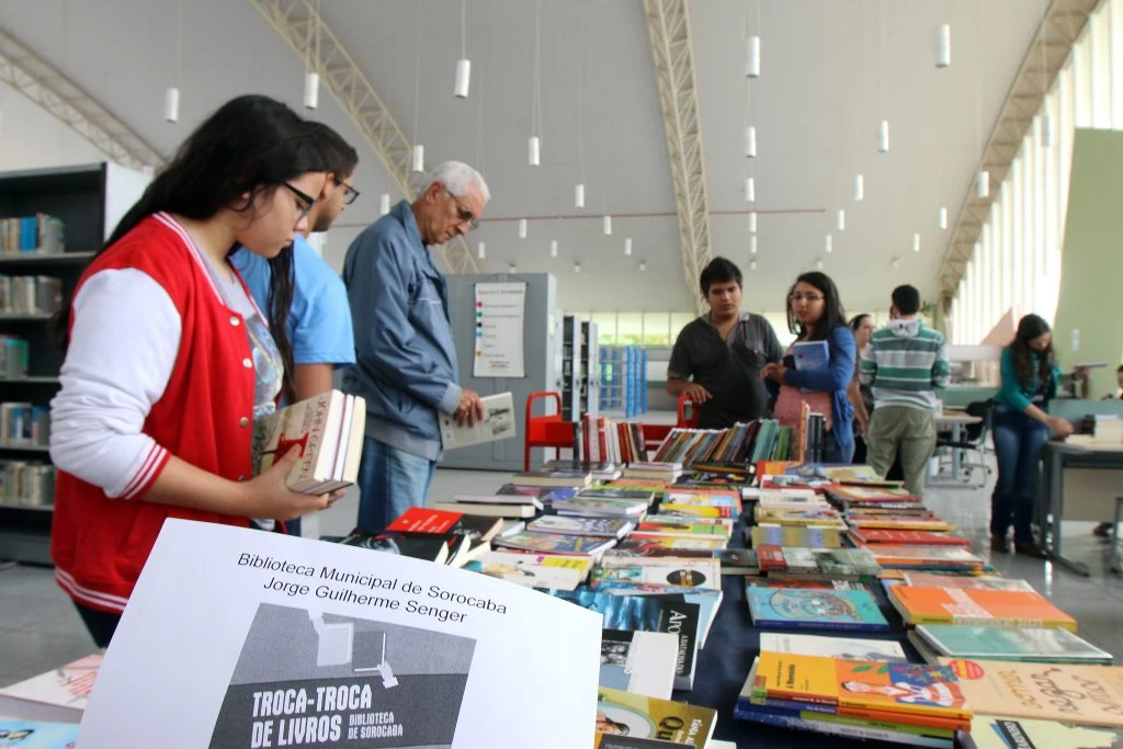 Troca de Livros acontece na Biblioteca Municipal de Sorocaba nesta sexta-feira