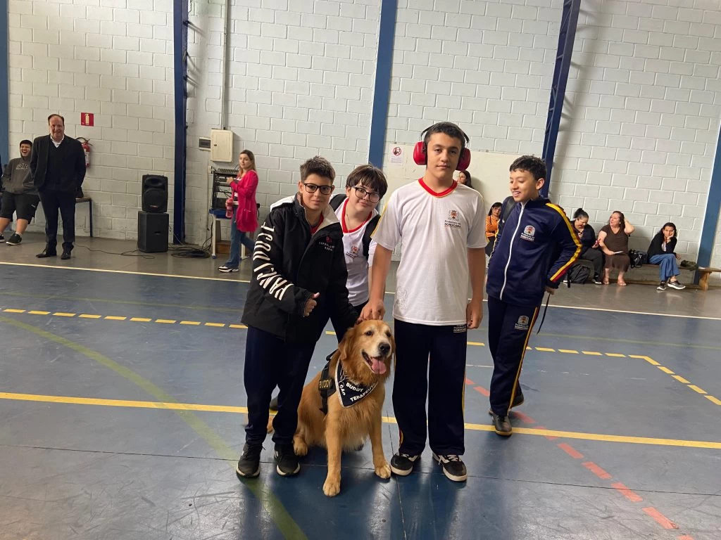 Escola da rede municipal de ensino participa de ação do projeto “Tô de boa… Drogas nem pensar!”