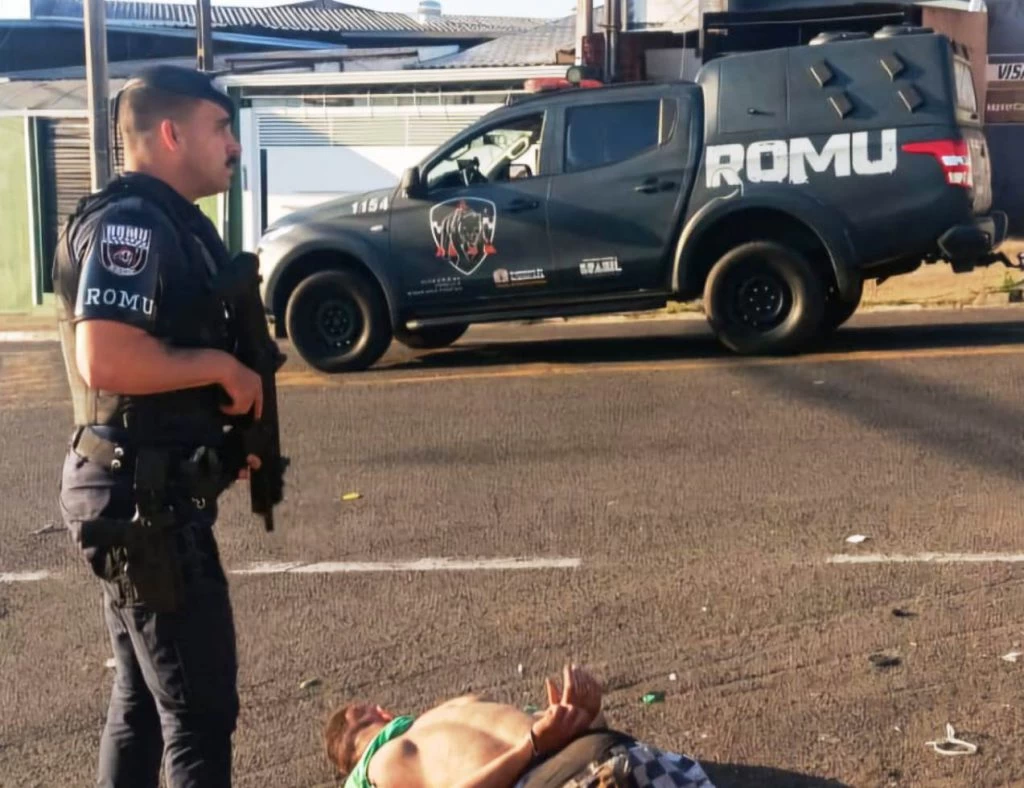 GCM detém homem por tentativa de roubo e agressão a mulheres no Jardim São Guilherme
