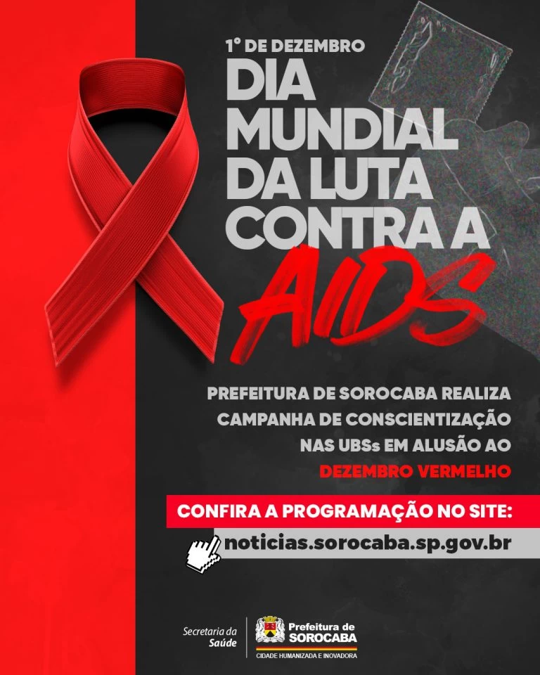 UBSs realizam ações educativas alusivas à campanha Dezembro Vermelho