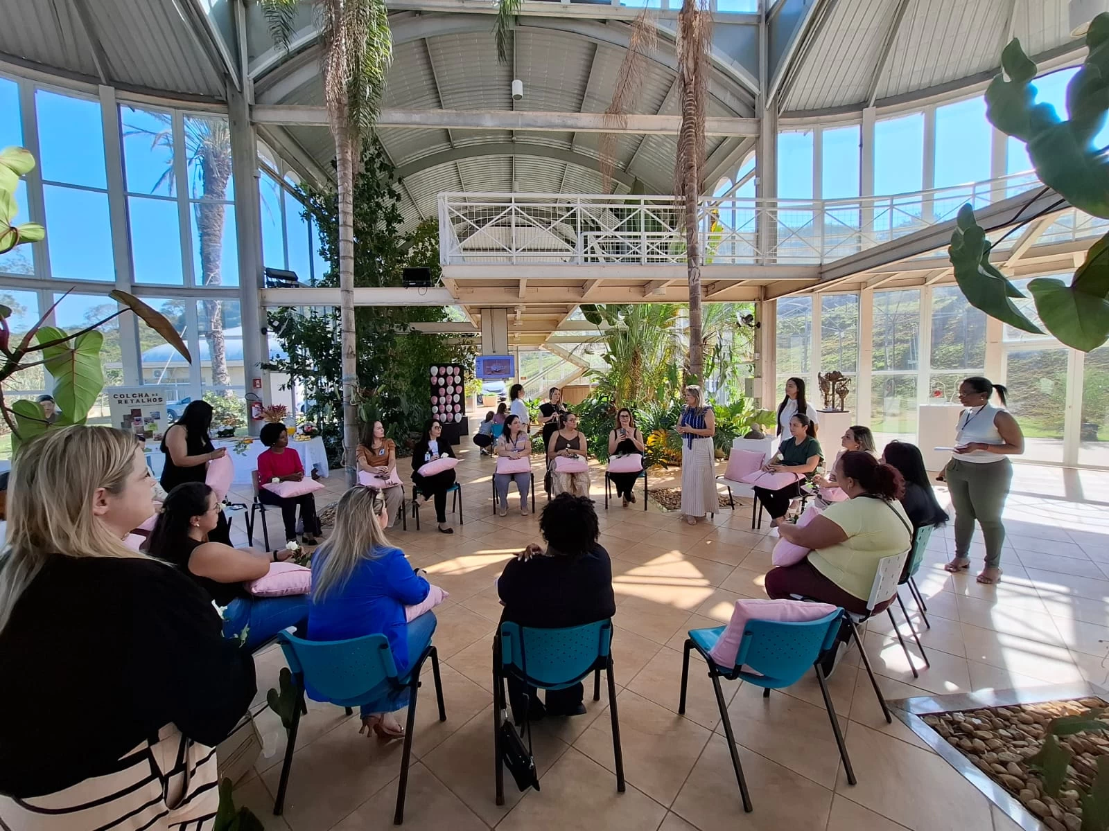 Secretaria da Mulher dá início às ações do Projeto Pérolas com encontro de mulheres em luto materno no Jardim Botânico “Irmãos Villas-Bôas”