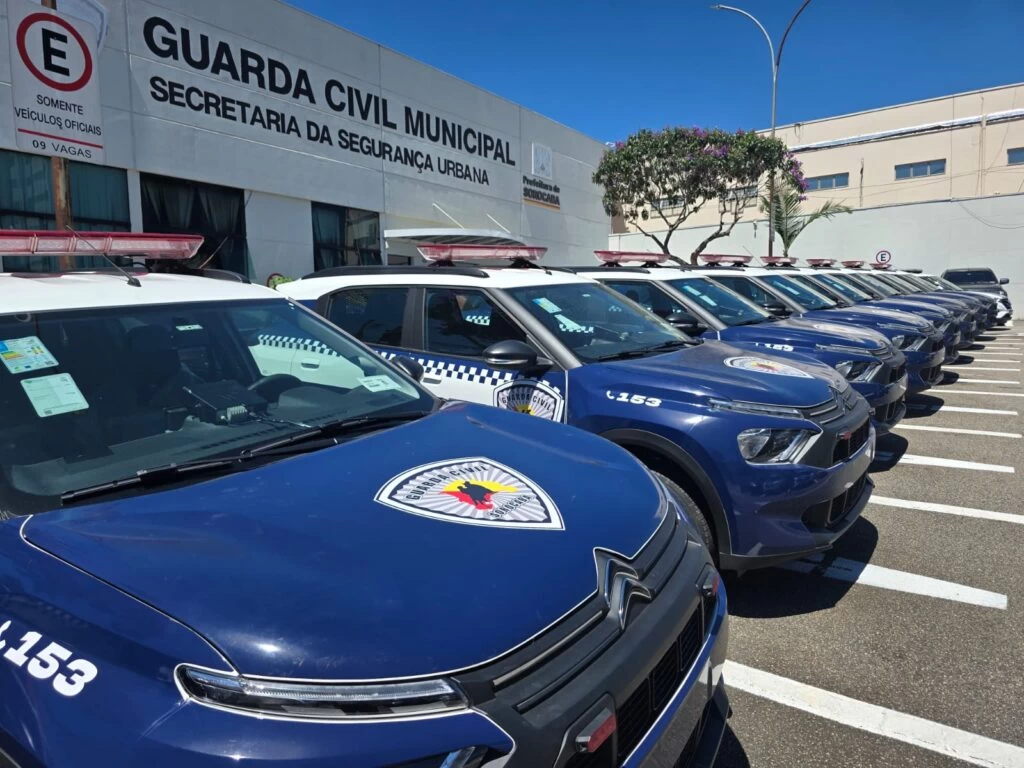 Prefeitura adquire nove viaturas 0km para uso da GCM