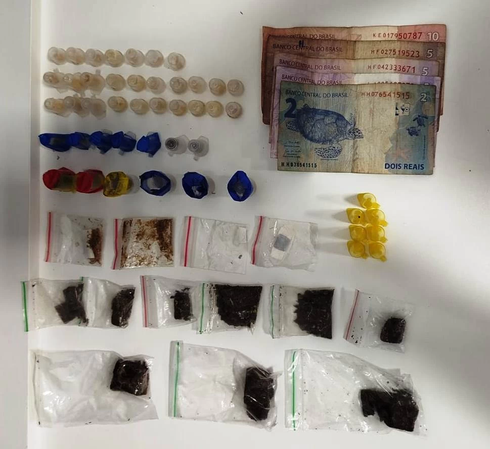 GCM detém rapaz por tráfico de drogas após tentativa de fuga em Brigadeiro Tobias