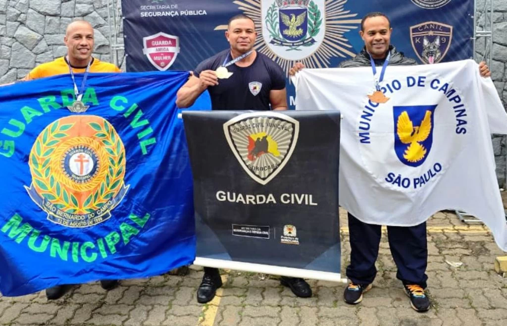 Sorocaba conquista oito medalhas em olimpíada de GCMs no Estado