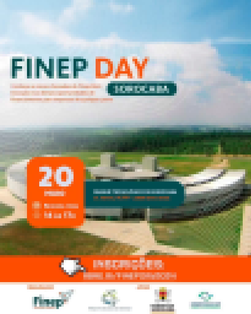 Parque Tecnológico de Sorocaba realiza o Finep Day na próxima segunda-feira (20)