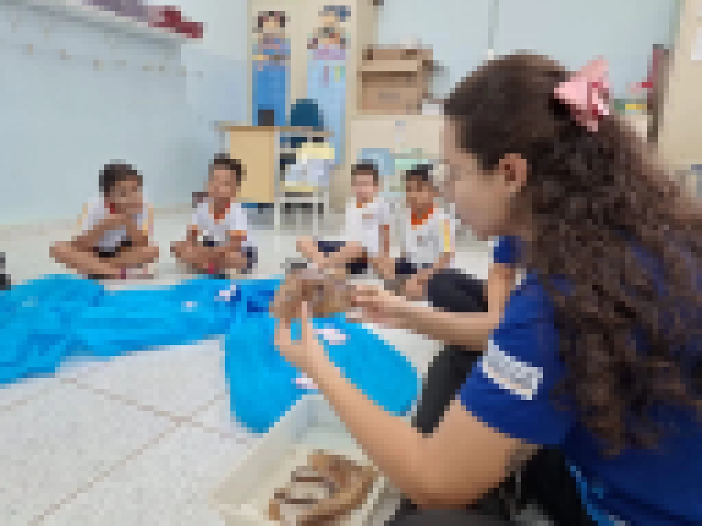 Projeto de educação ambiental “Rio vai à Escola” tem sequência neste ano com programação iniciada no CEI-11