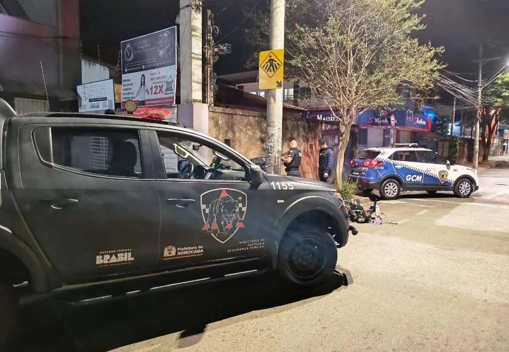 GCM detém condutor por embriaguez ao volante, porte de drogas e tentativa de fuga