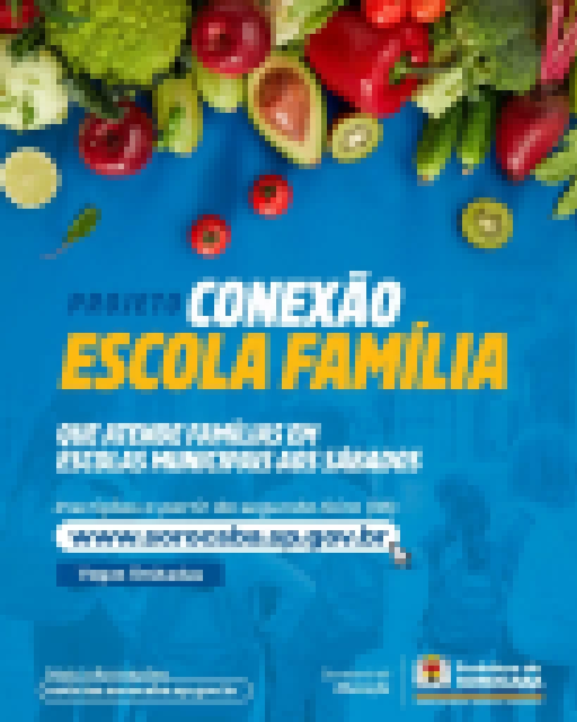 O projeto “Conexão Escola Família” não atenderá neste sábado (16), em razão do feriado, retornando na próxima semana (23)