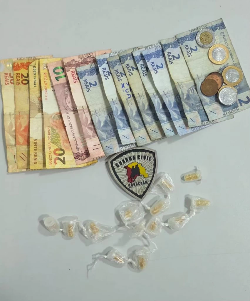 GCM detém homem por tráfico de drogas no bairro Pinheiros