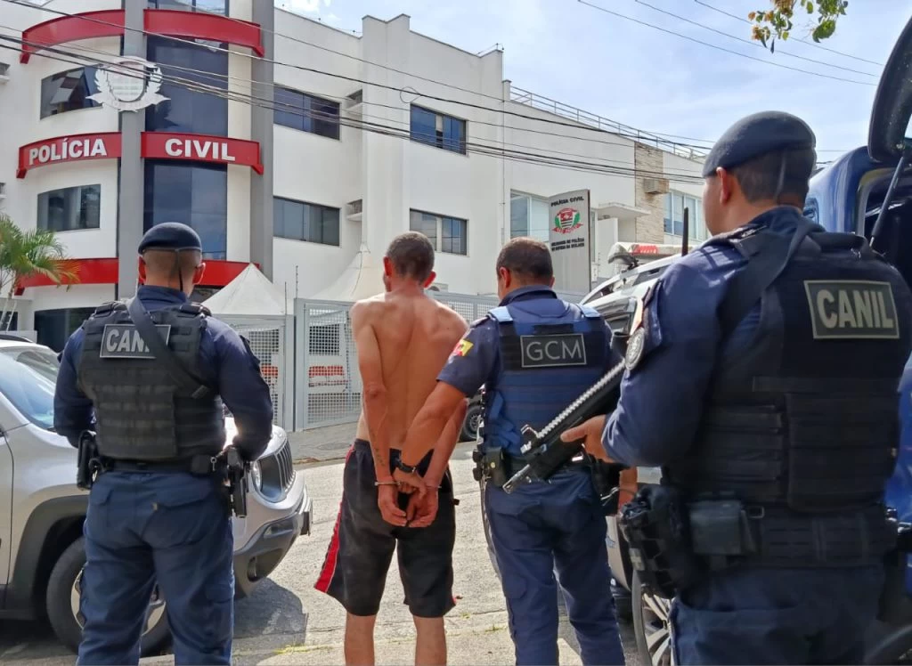GCM detém homem acusado de violência doméstica no Jardim Nova Esperança