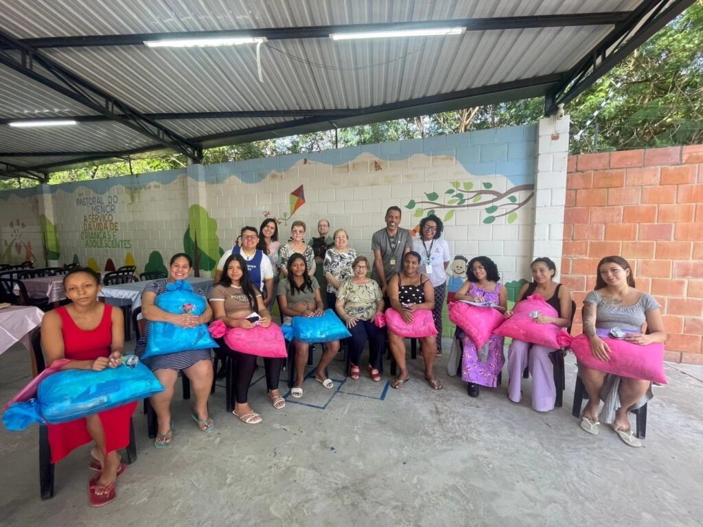 Encontro reúne gestantes acompanhadas pelo Programa Criança Feliz