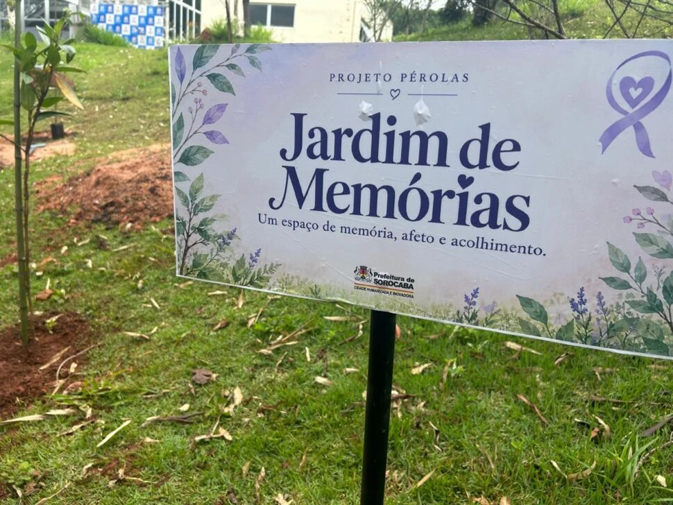 Secretaria da Mulher realiza ação de plantio no lançamento do Jardim de Memórias, no Jardim Botânico de Sorocaba