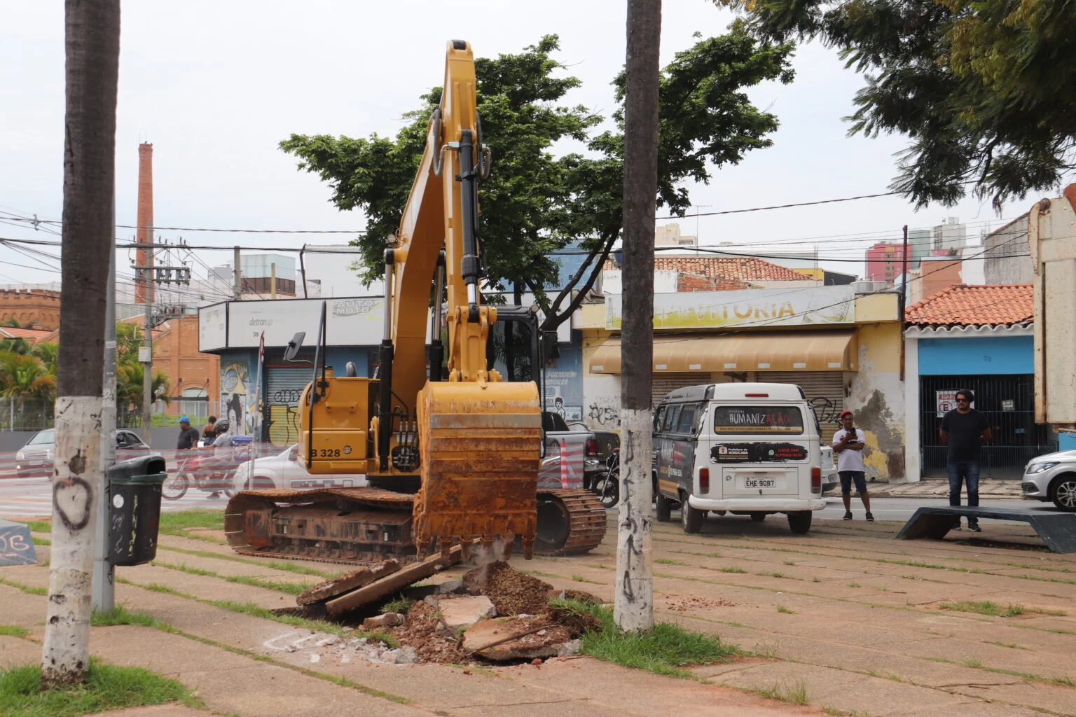 Prefeitura de Sorocaba dá início à revitalização da Praça da Bandeira