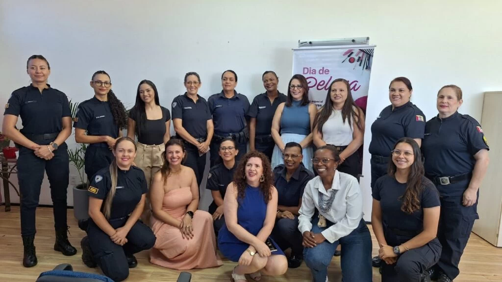 Secretaria da Mulher realiza Dia de Beleza voltado a guardas civis municipais femininas nesta segunda-feira (23)