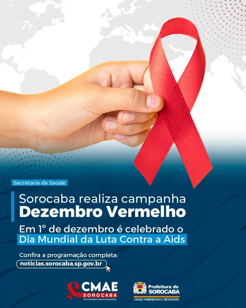 Sorocaba realiza campanha Dezembro Vermelho