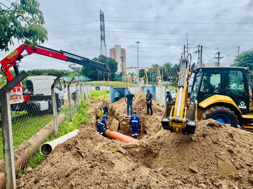 Saae/Sorocaba conclui implantação do novo emissário de esgoto no Jardim Faculdade