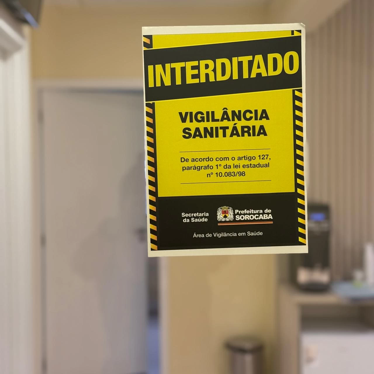 Vigilância Sanitária interdita clínica de estética na região sul