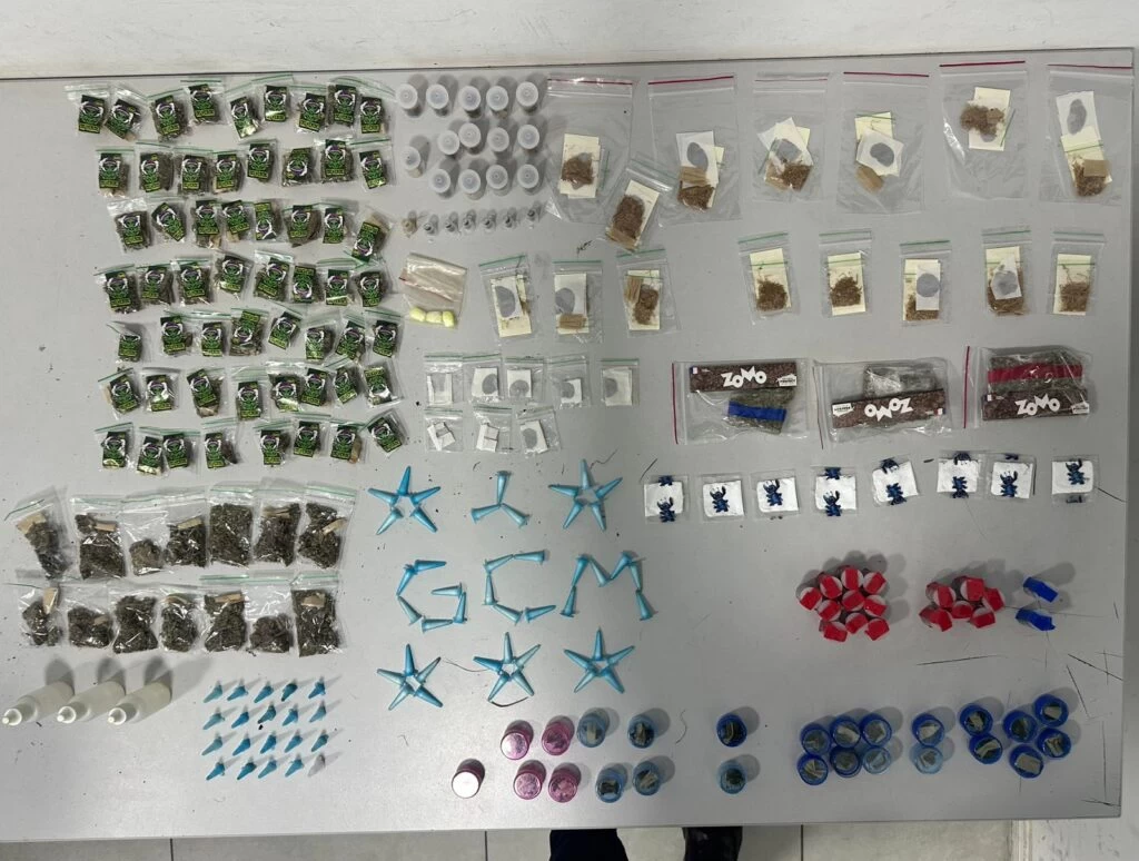 GCM apreende mais de 230 porções de entorpecentes no Parque São Bento