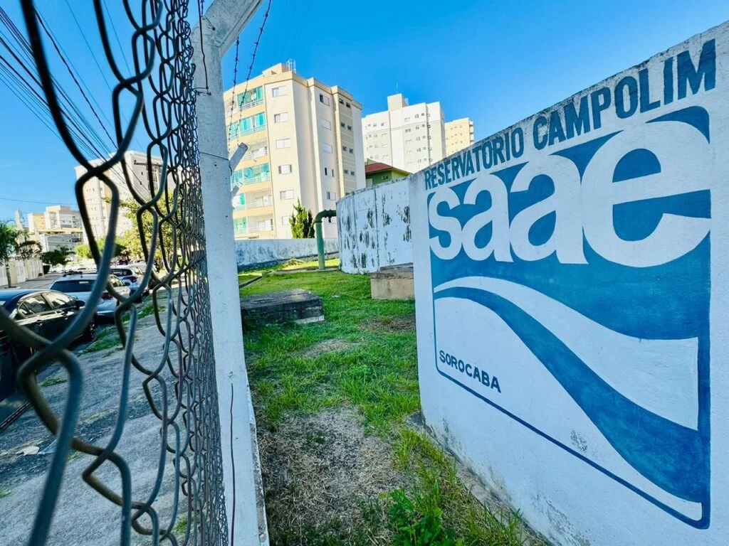 Saae/Sorocaba realiza manutenção preventiva no Centro de Distribuição Campolim na sexta-feira (17)