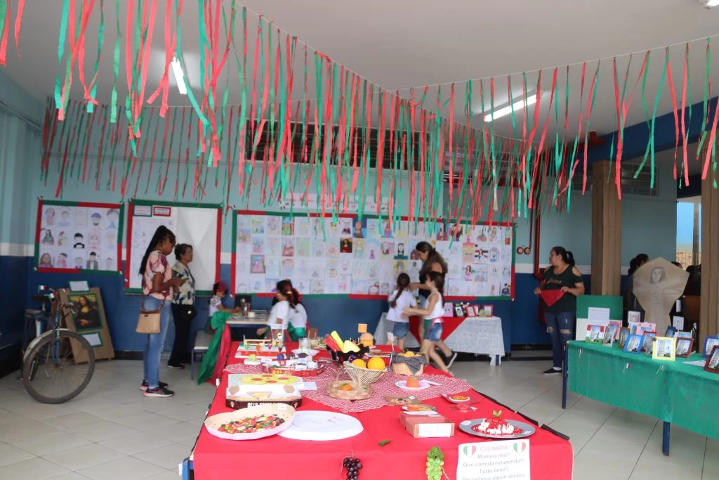 Alunos da E.M. “Quinzinho de Barros” realizam tradicional mostra artística e cultural com foco nos países e regiões de origem dos alunos