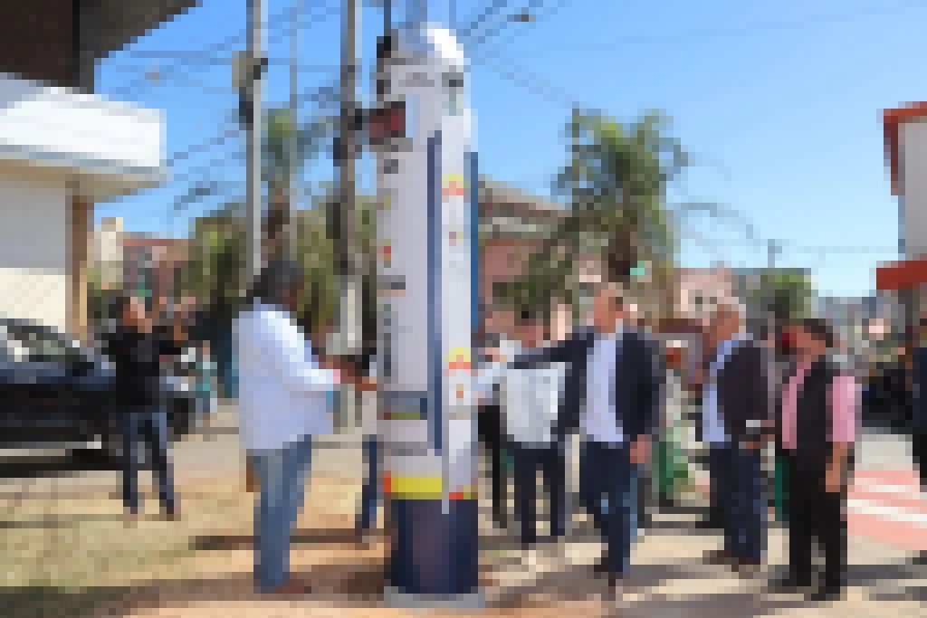 Prefeitura de Sorocaba instala totem de videomonitoramento 360 graus com reconhecimento facial e intercomunicador com a GCM na região central da cidade