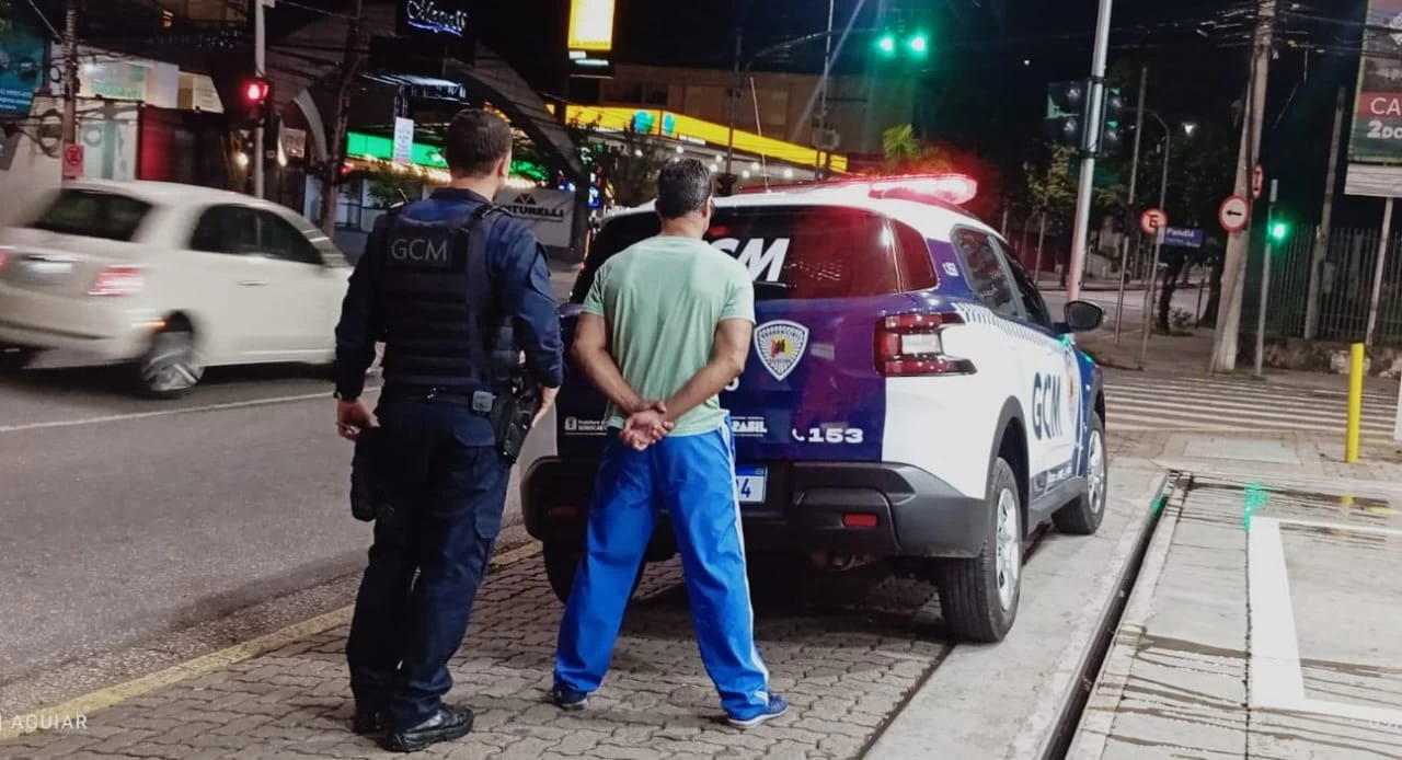 GCM localiza procurado pela Justiça durante patrulhamento preventivo na Vila Assis