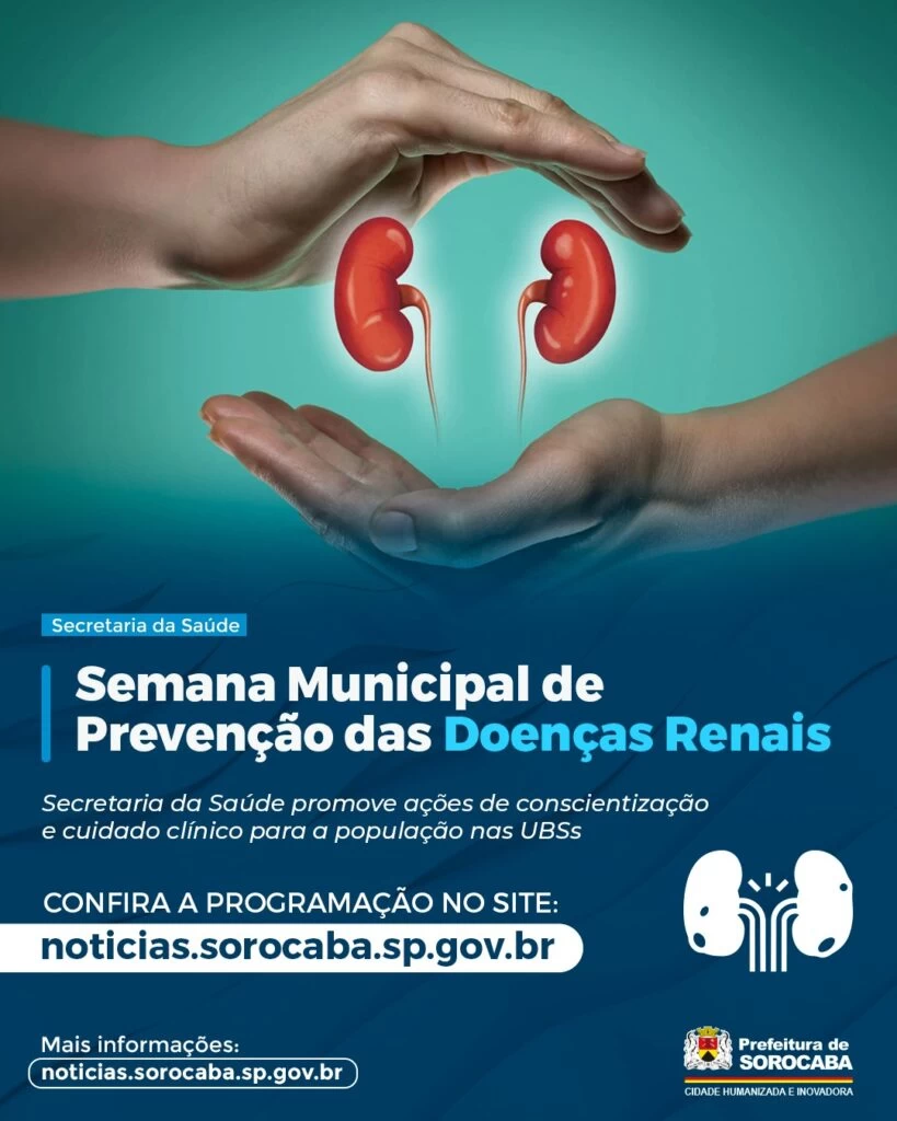 Prevenção das Doenças Renais é tema abordado durante o mês de março nas UBSs