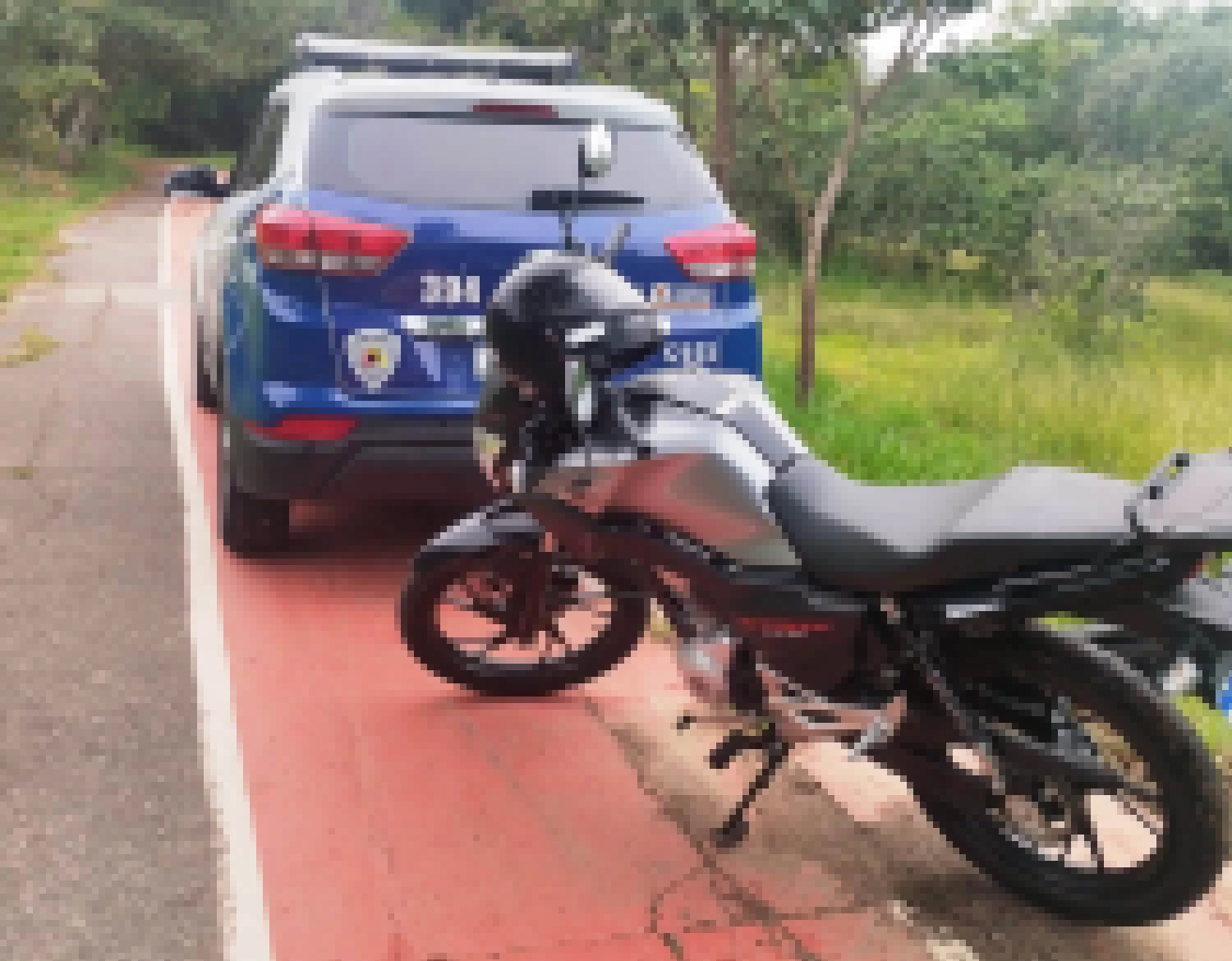 GCM localiza no Parque das Paineiras motocicleta furtada em garagem de condomínio