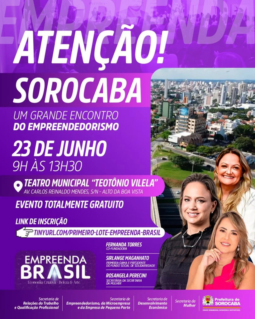 Secretaria da Mulher, em parceria com outras secretarias, realiza grande encontro voltado ao empreendedorismo feminino