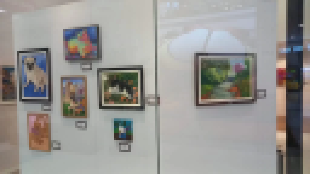 Exposição “Alma em cores” está disponível no Pátio Cianê Shopping neste mês de outubro