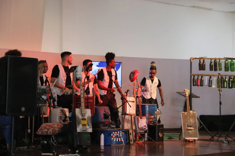 Cinco escolas municipais de Sorocaba recebem o Projeto Orquestra de Sucata