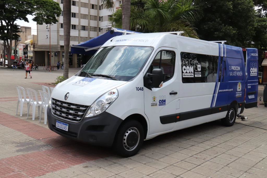 Procon Móvel de Sorocaba atenderá no Centro da cidade na próxima semana.