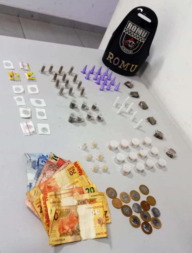 GCM flagra tráfico de drogas e detém acusado no “Herbert de Souza”