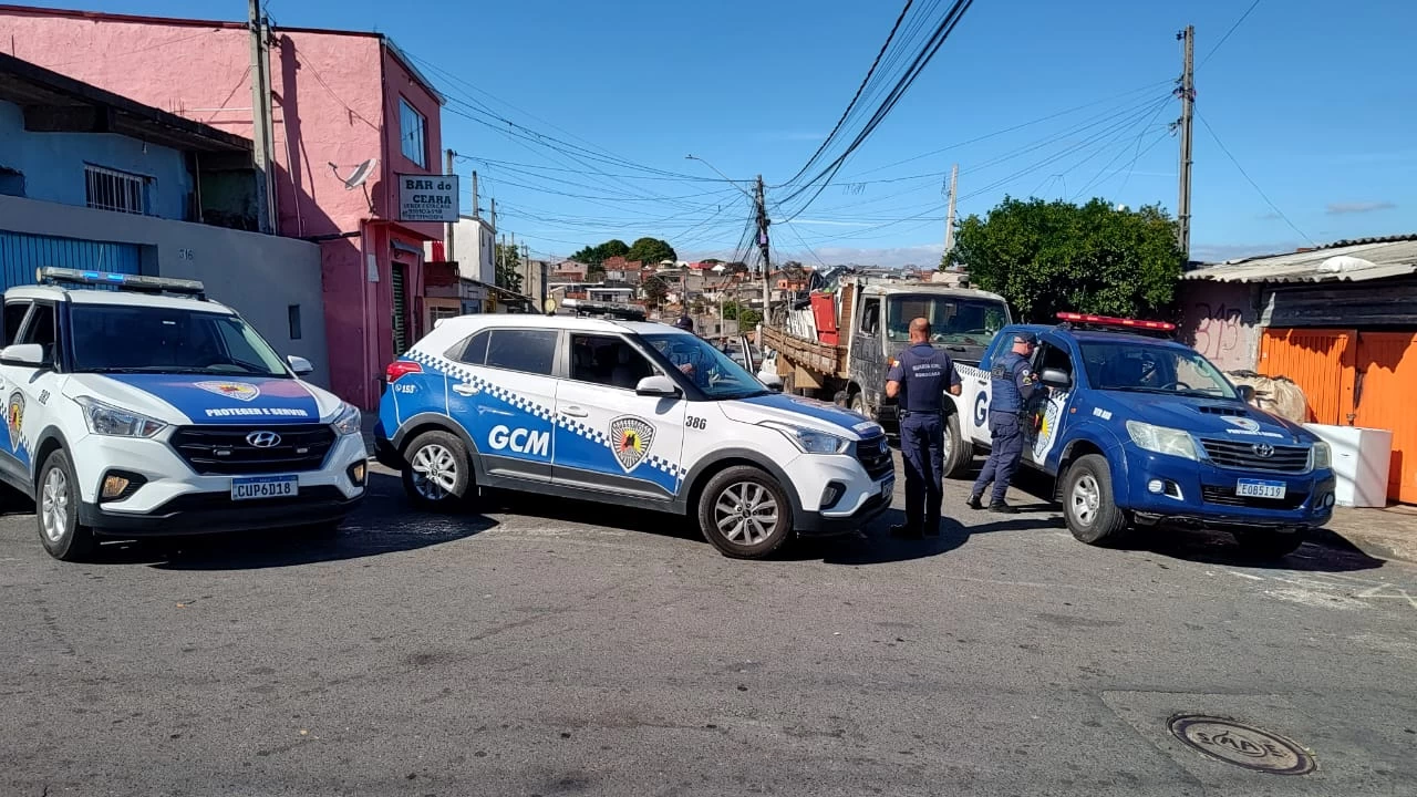 GCM realiza operação de segurança no Jardim Ipiranga nesta quarta-feira (30)