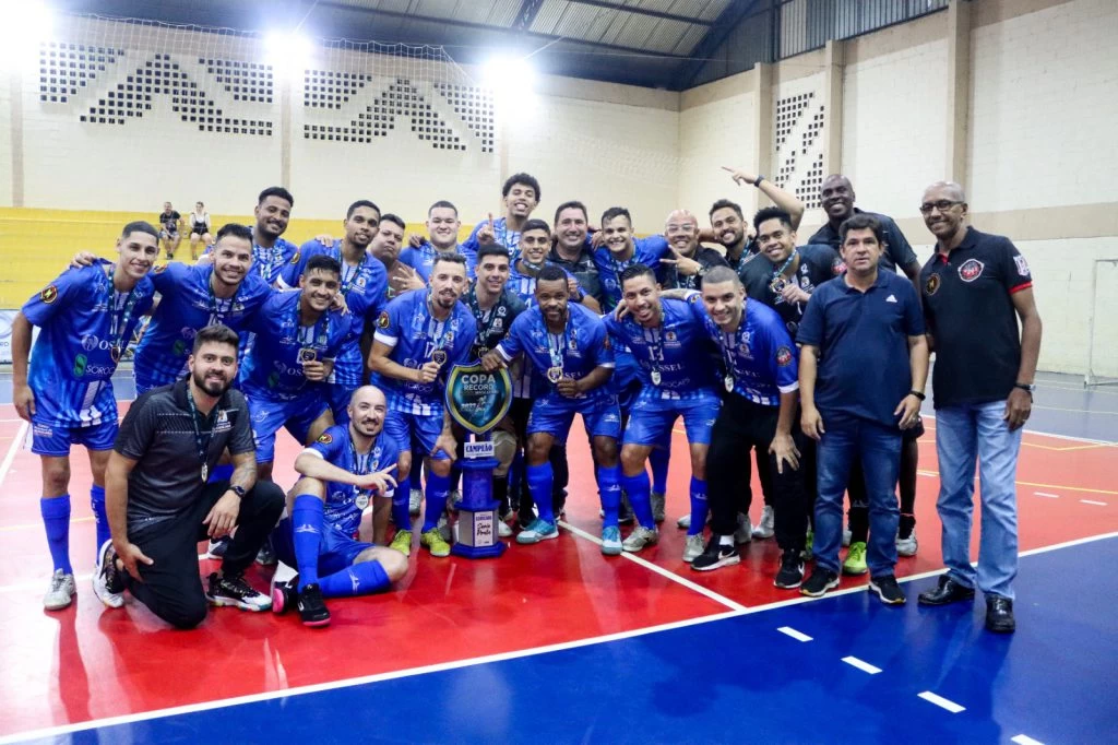 Sorocaba é campeã da Série Prata da Copa Record de Futsal Masculino 2023