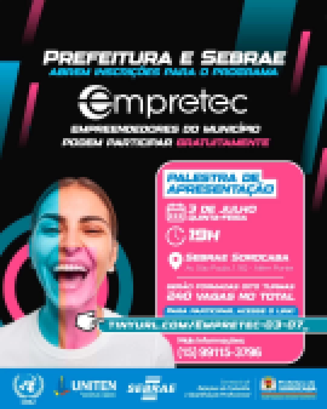 Nova palestra do Empretec acontece na quinta-feira (3)