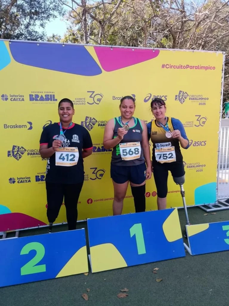 Equipe Paralímpica de Sorocaba conquista medalhas na 2ª fase nacional de Atletismo Circuito Loterias Caixa 2025