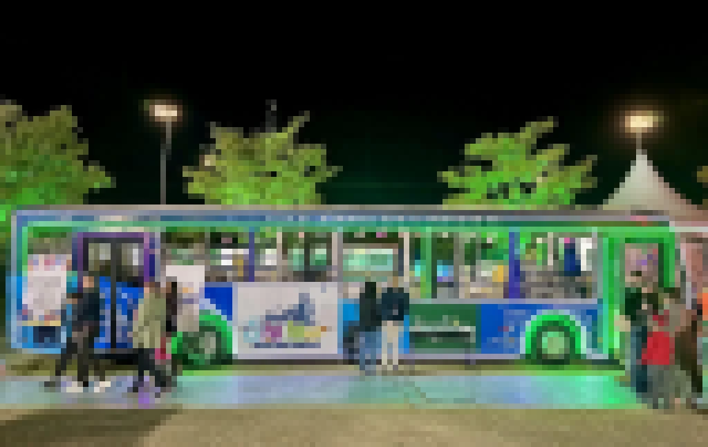 Ônibus do City Tour é atração na 44ª Festa Julina Beneficente de Sorocaba