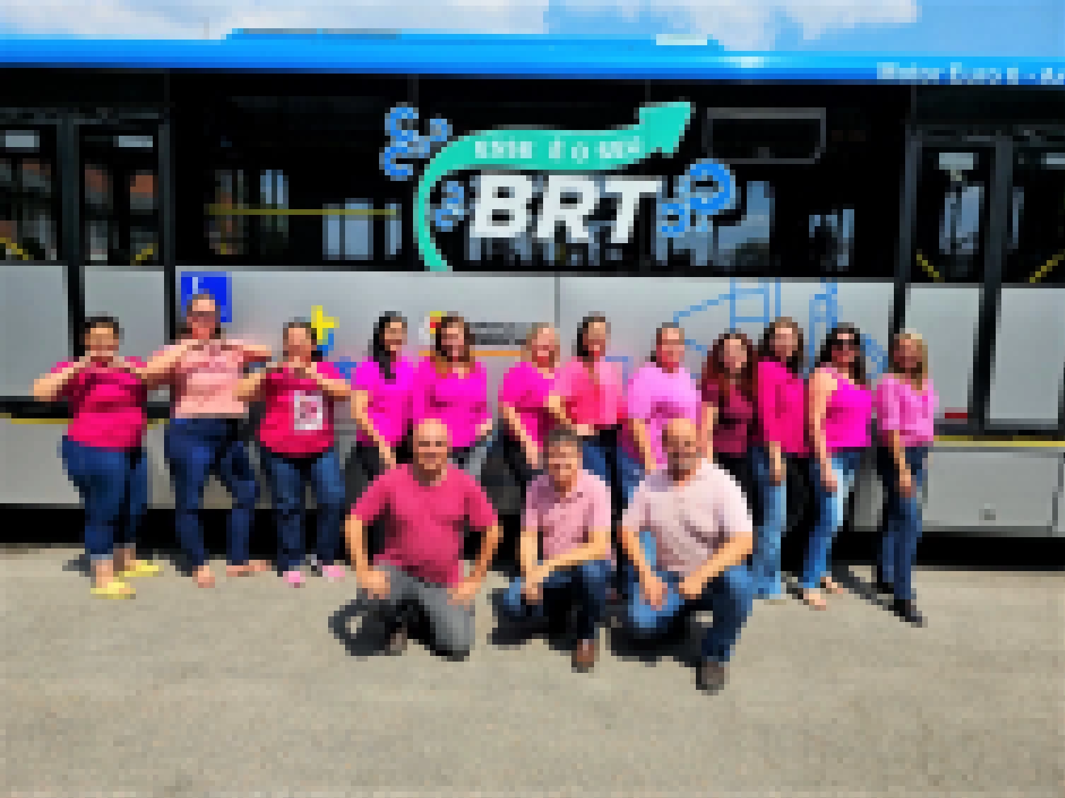 BRT Sorocaba reforça conscientização do câncer de mama