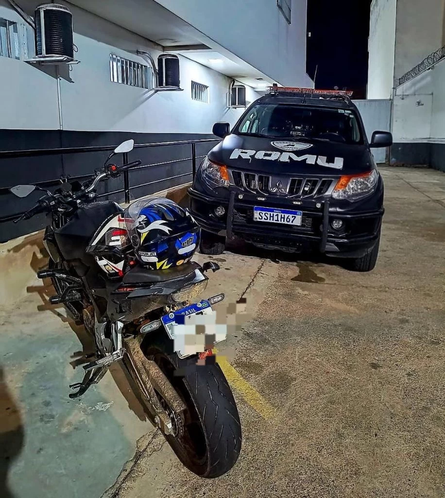 GCM localiza motocicleta minutos após furto em Sorocaba
